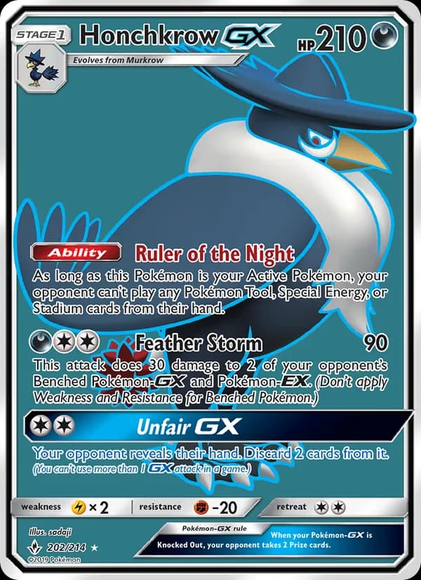 Honchkrow GX 202/214, Unbroken Bonds