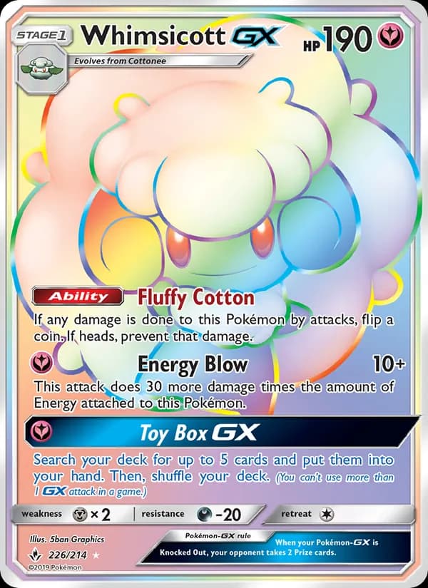 Whimsicott GX 226/214, Unbroken Bonds