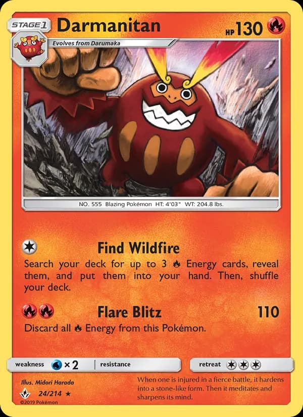 Darmanitan 24/214, Unbroken Bonds