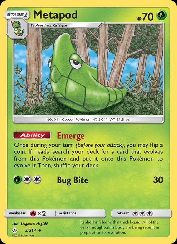 Metapod 3/214, Unbroken Bonds