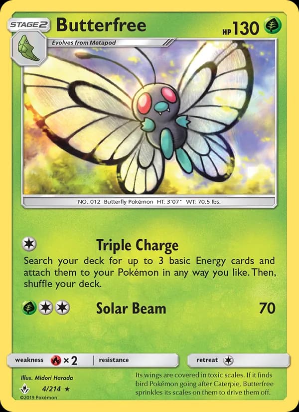 Butterfree 4/214, Unbroken Bonds