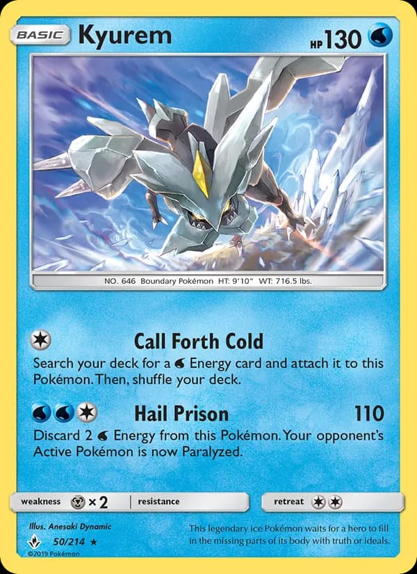 Kyurem 50/214, Unbroken Bonds