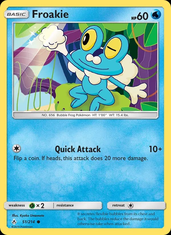 Froakie 51/214, Unbroken Bonds
