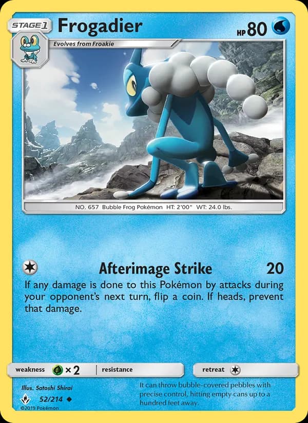 Frogadier 52/214, Unbroken Bonds