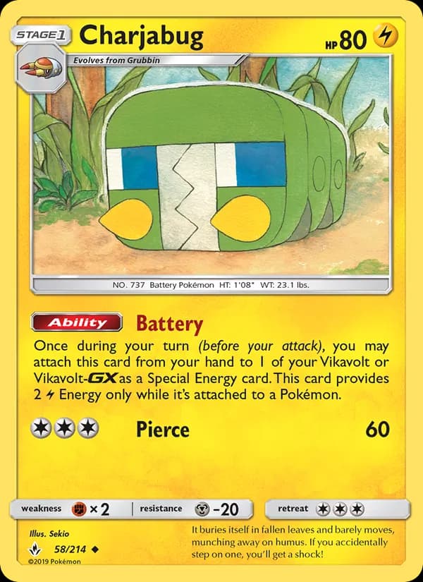 Charjabug 58/214, Unbroken Bonds