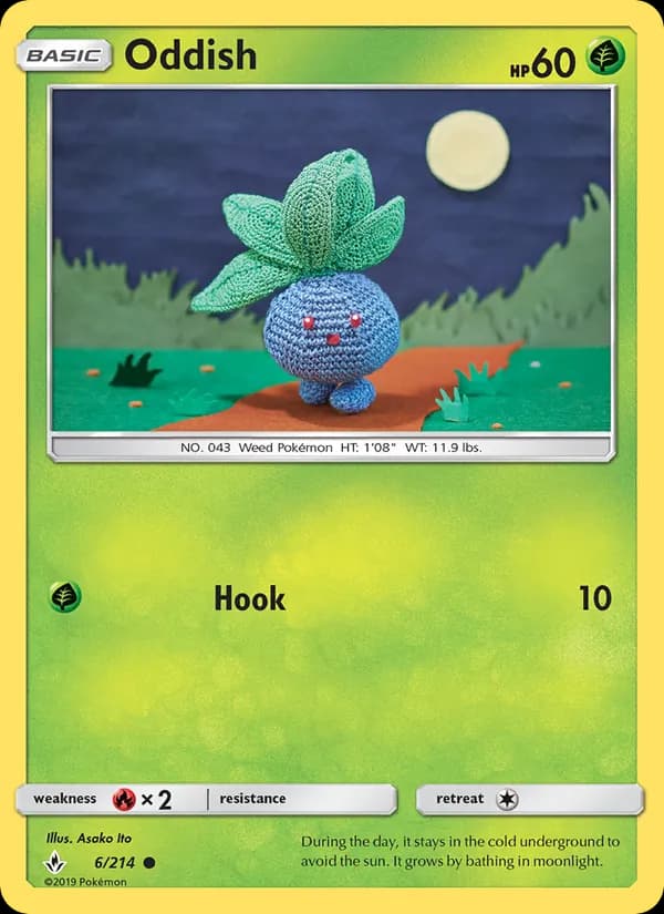 Oddish 6/214, Unbroken Bonds