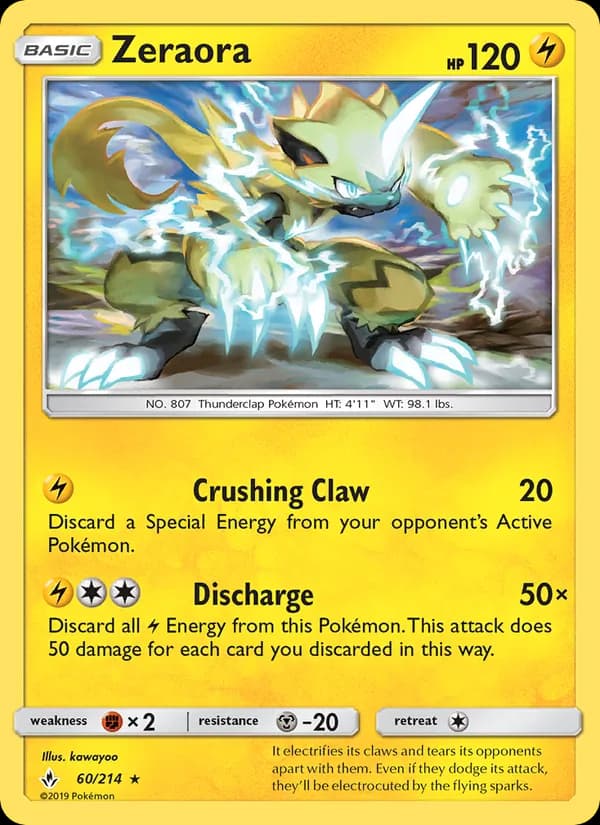 Zeraora 60/214, Unbroken Bonds