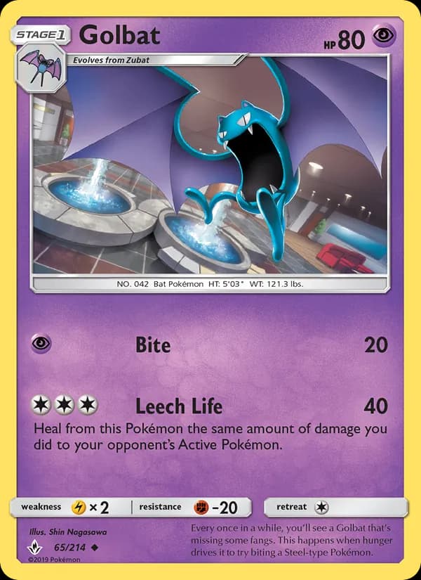 Golbat 65/214, Unbroken Bonds