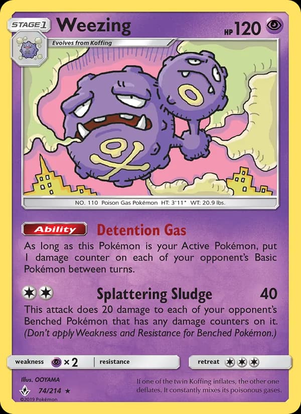 Weezing 74/214, Unbroken Bonds