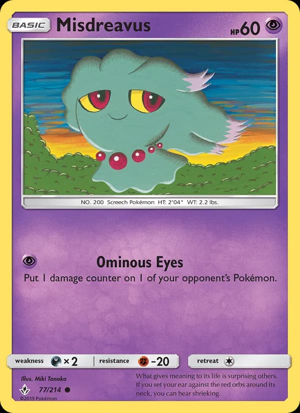 Misdreavus 77/214, Unbroken Bonds