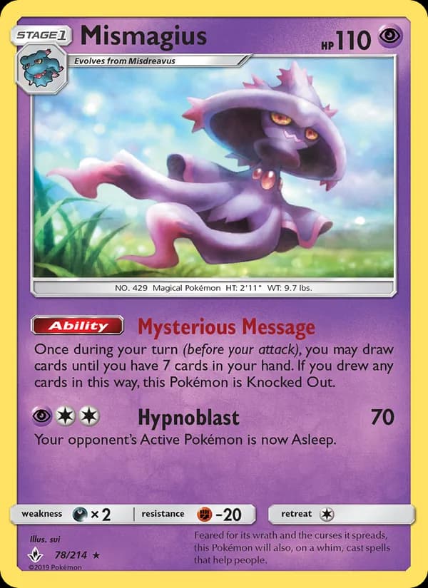 Mismagius 78/214, Unbroken Bonds