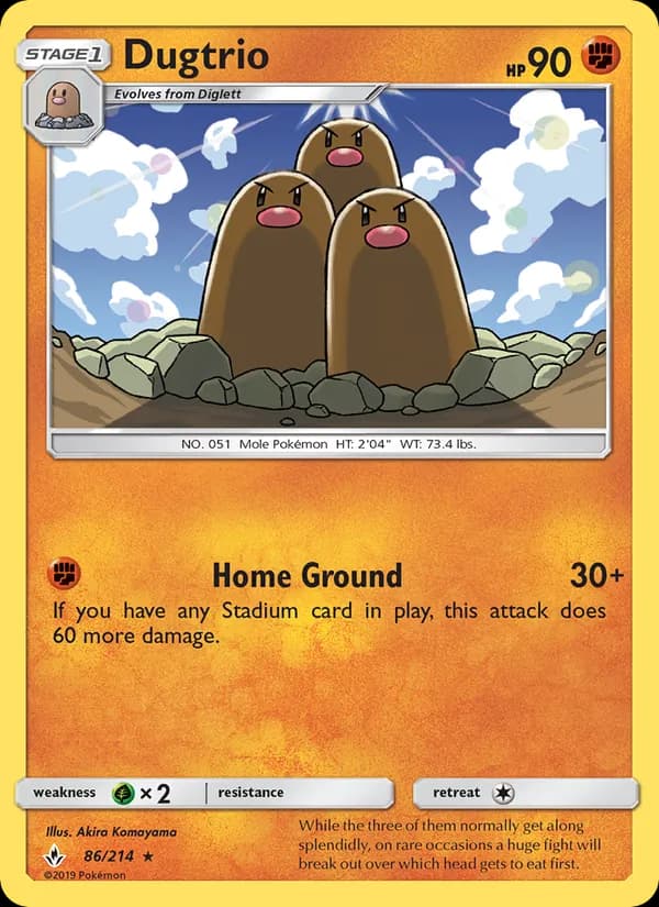 Dugtrio 86/214, Unbroken Bonds