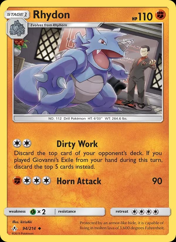 Rhydon 94/214, Unbroken Bonds
