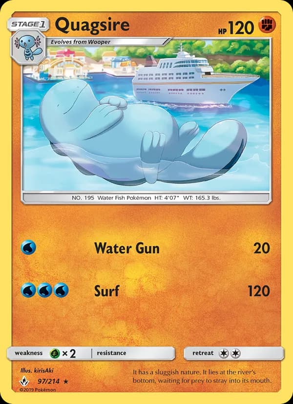 Quagsire 97/214, Unbroken Bonds
