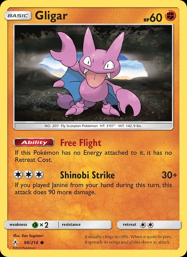 Gligar 98/214, Unbroken Bonds
