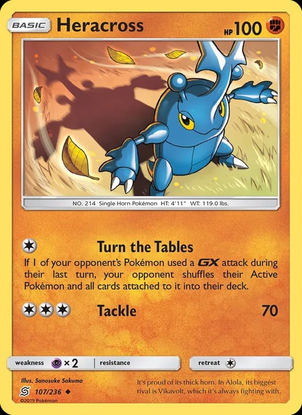 Heracross 107/236, Unified Minds