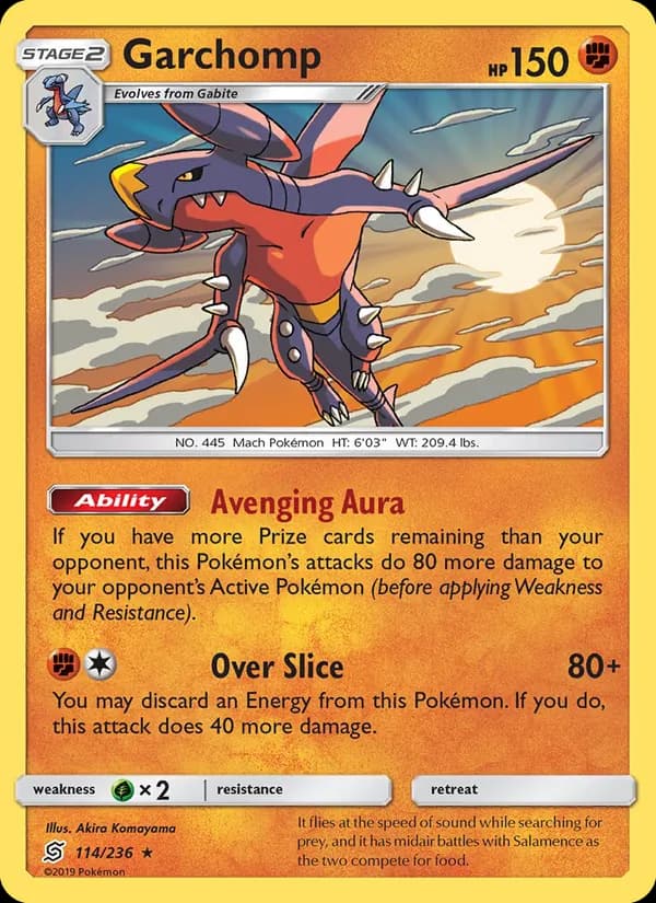Garchomp 114/236, Unified Minds