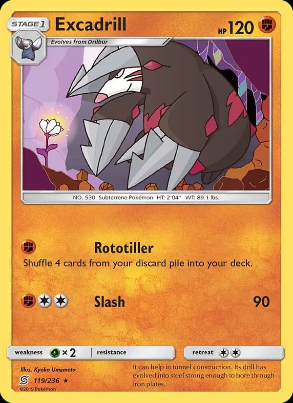 Excadrill 119/236, Unified Minds