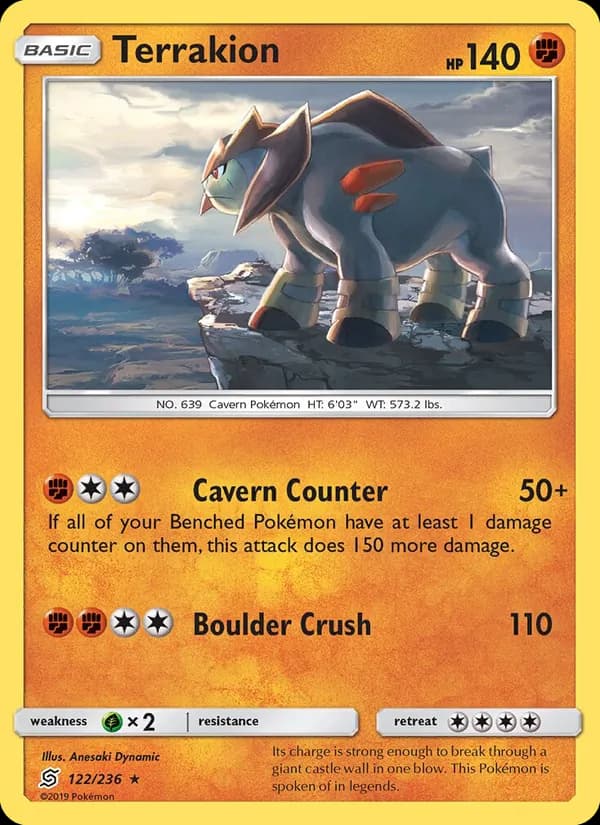 Terrakion 122/236, Unified Minds