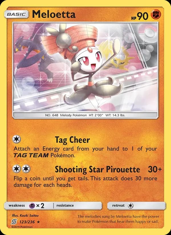 Meloetta 123/236, Unified Minds