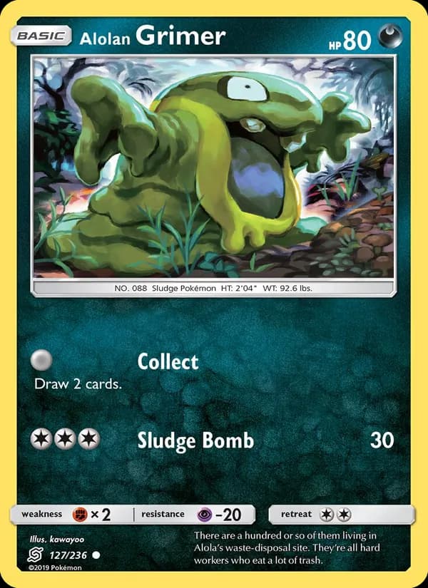 Alolan Grimer 127/236, Unified Minds