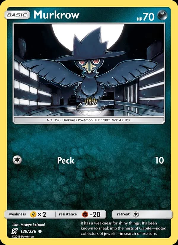 Murkrow 129/236, Unified Minds