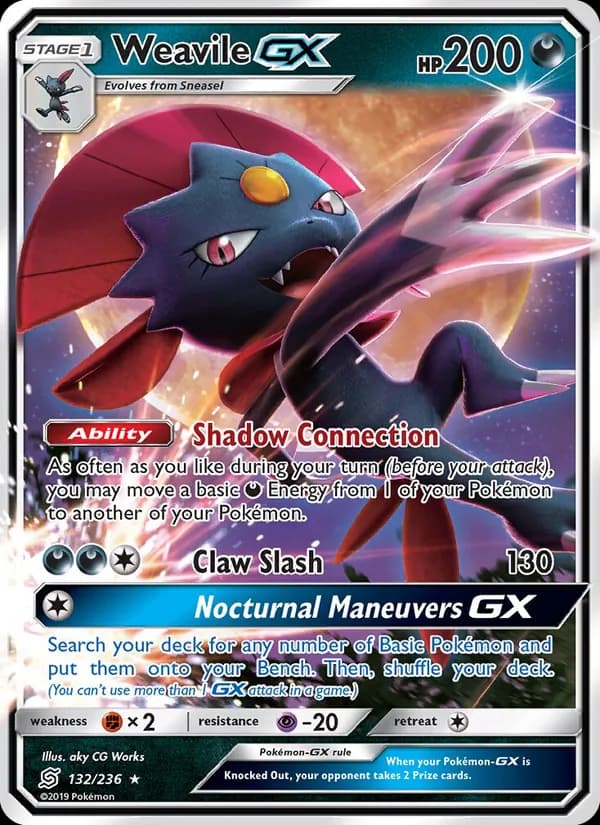 Weavile GX 132/236, Unified Minds