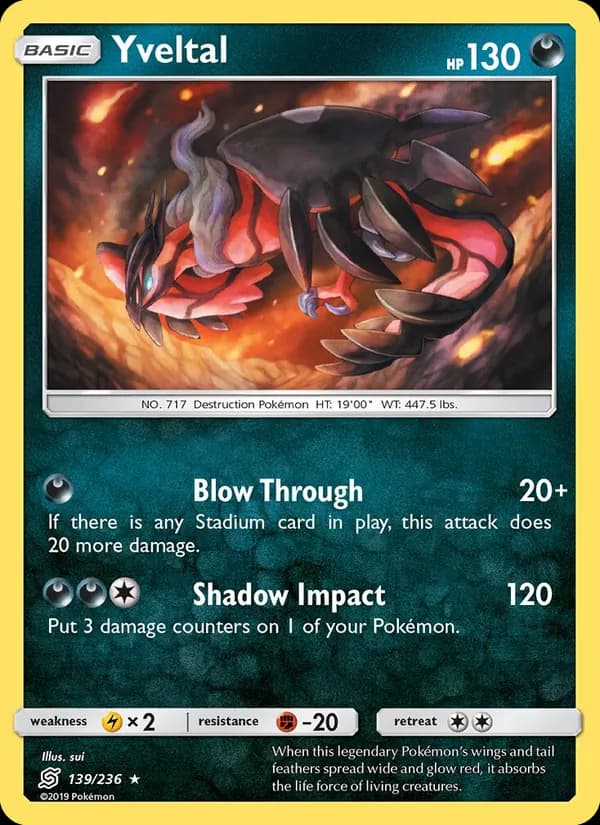 Yveltal 139/236, Unified Minds