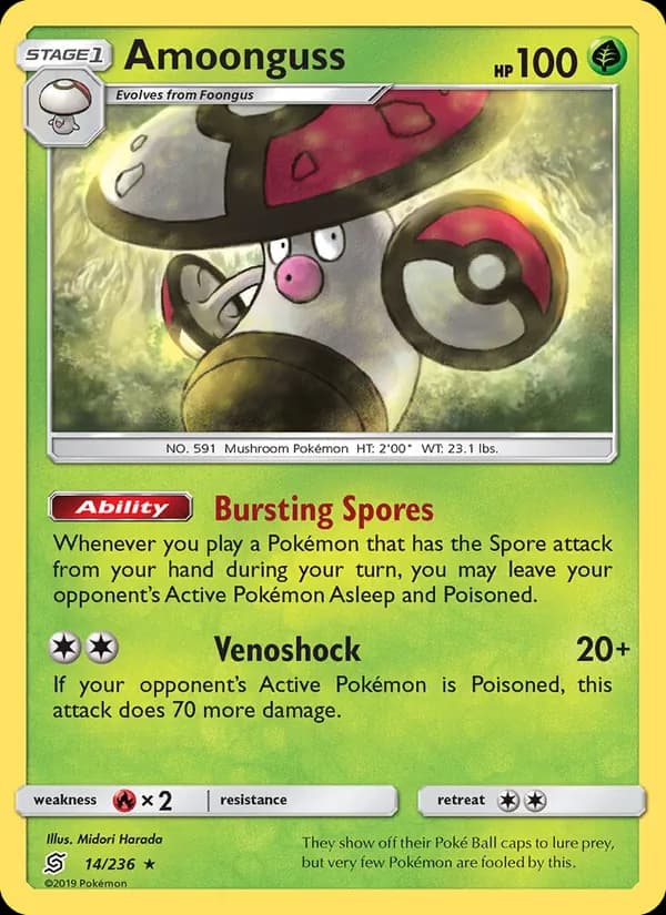 Amoonguss 14/236, Unified Minds