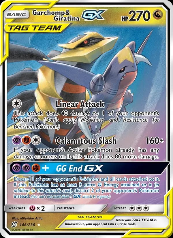 Garchomp & Giratina GX 146/236, Unified Minds