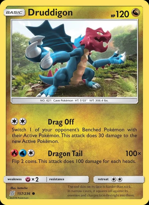 Druddigon 157/236, Unified Minds