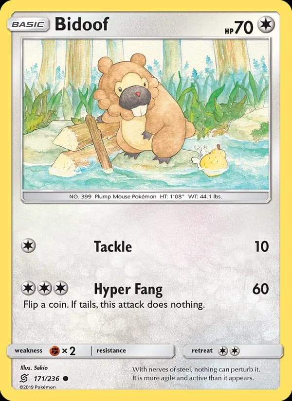 Bidoof 171/236, Unified Minds