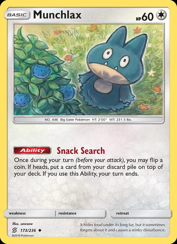 Munchlax 173/236, Unified Minds