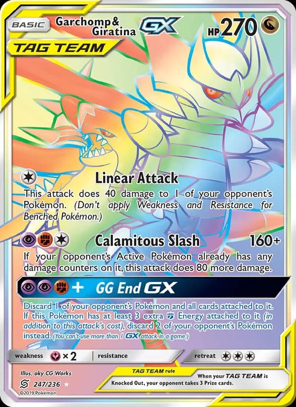 Garchomp & Giratina GX 247/236, Unified Minds