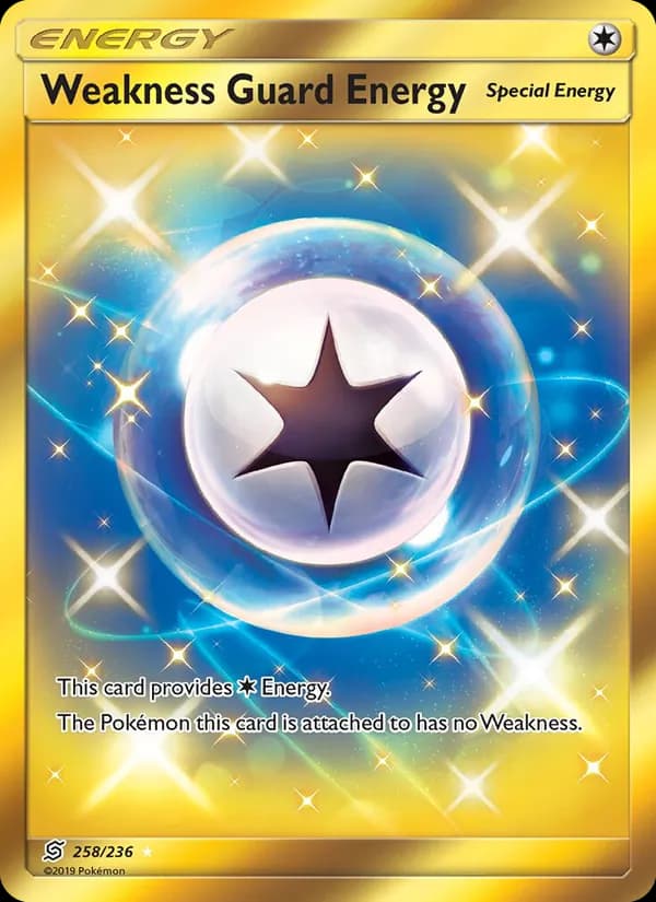 Weakness Guard Energy 258/236, Unified Minds