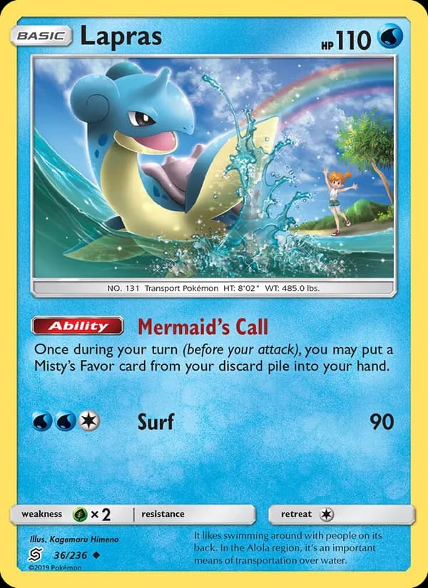 Lapras 36/236, Unified Minds