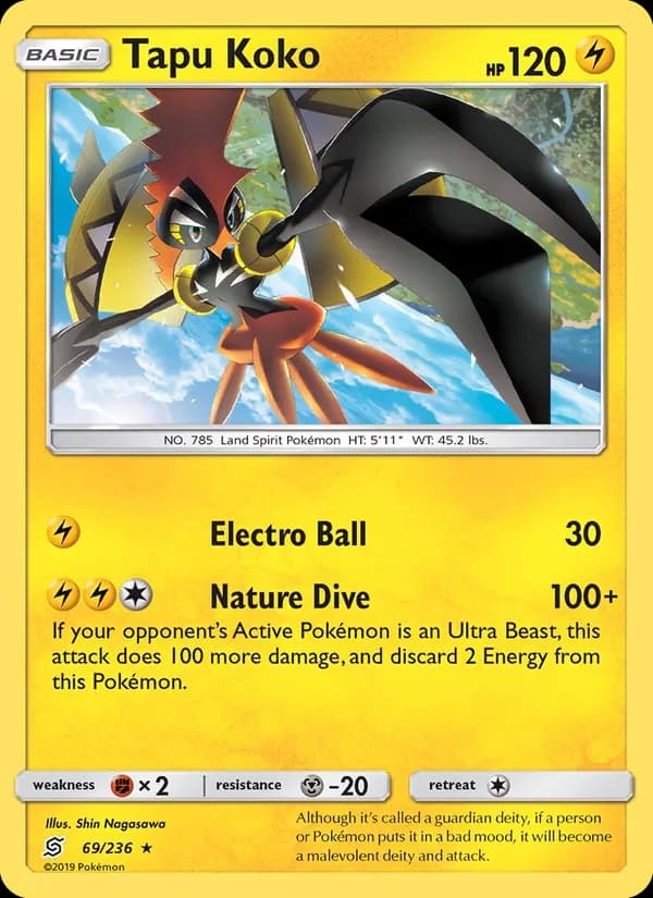 Tapu Koko 69/236, Unified Minds