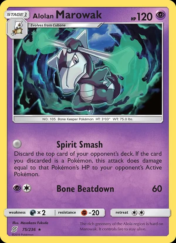 Alolan Marowak 75/236, Unified Minds