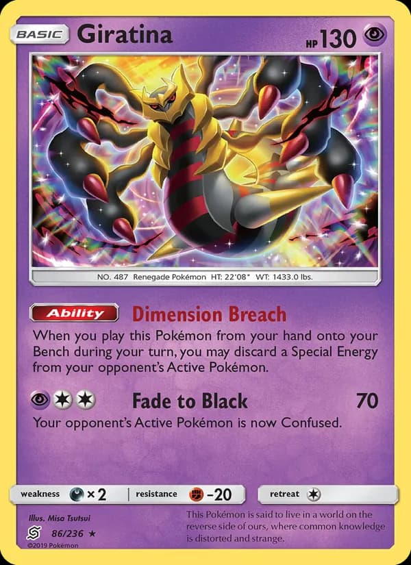 Giratina 86/236, Unified Minds