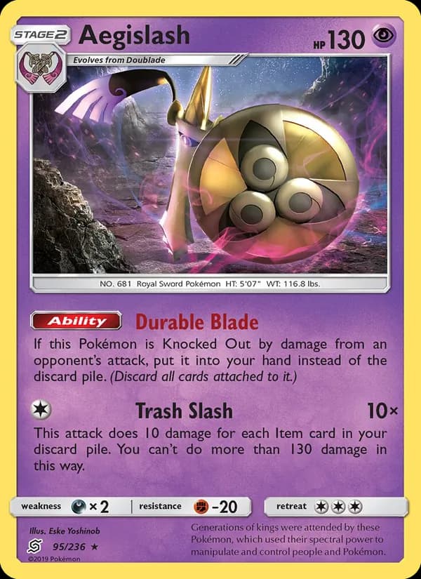 Aegislash 95/236, Unified Minds