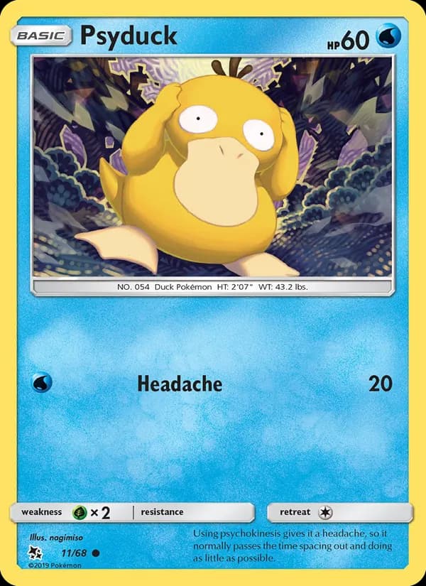 Psyduck 11/68, Hidden Fates
