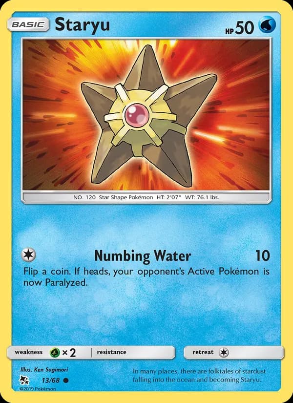 Staryu 13/68, Hidden Fates