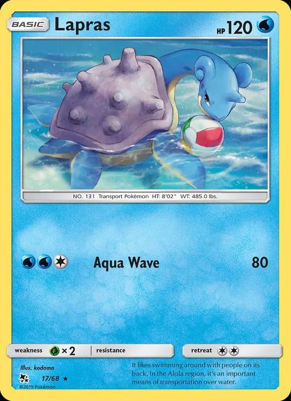 Lapras 17/68, Hidden Fates