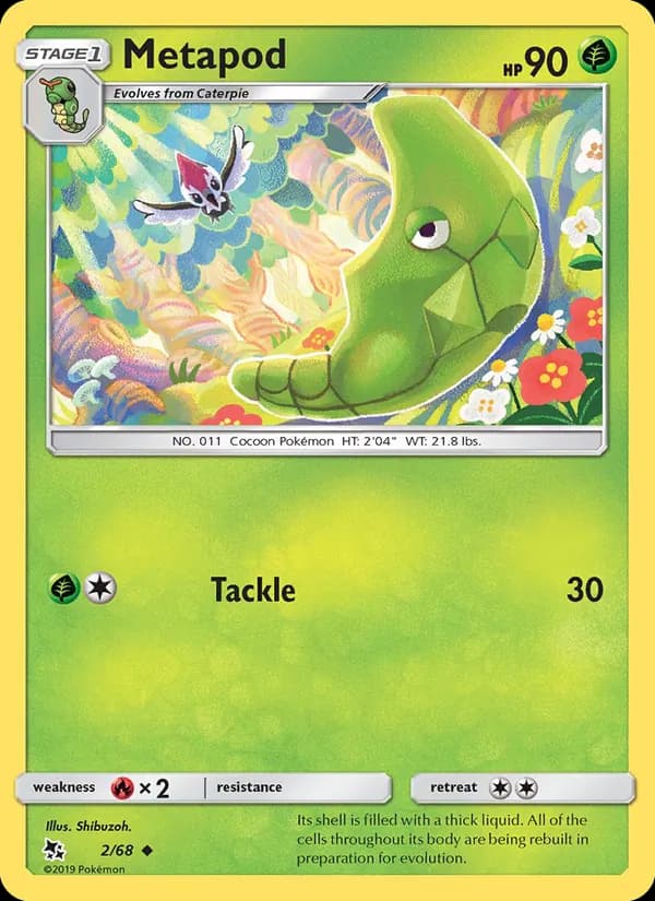 Metapod 2/68, Hidden Fates