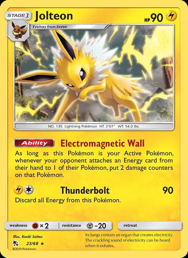 Jolteon 23/68, Hidden Fates