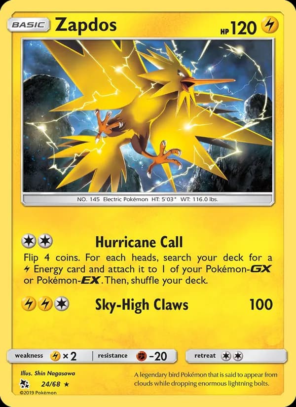 Zapdos 24/68, Hidden Fates