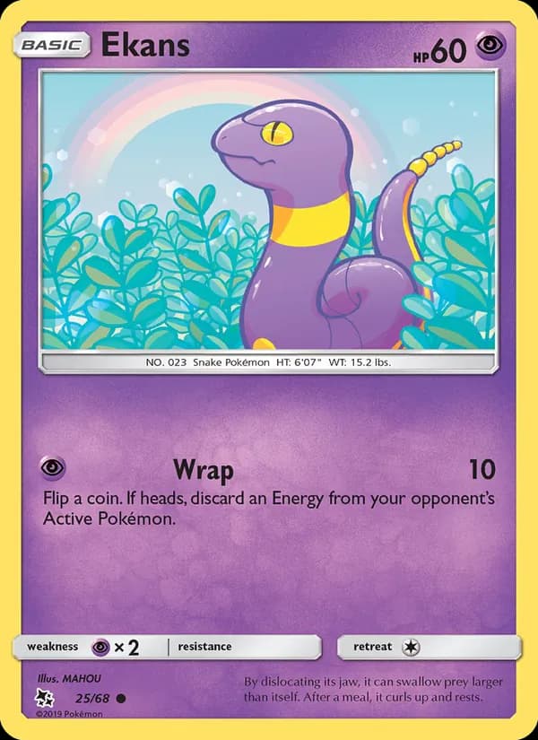 Ekans 25/68, Hidden Fates