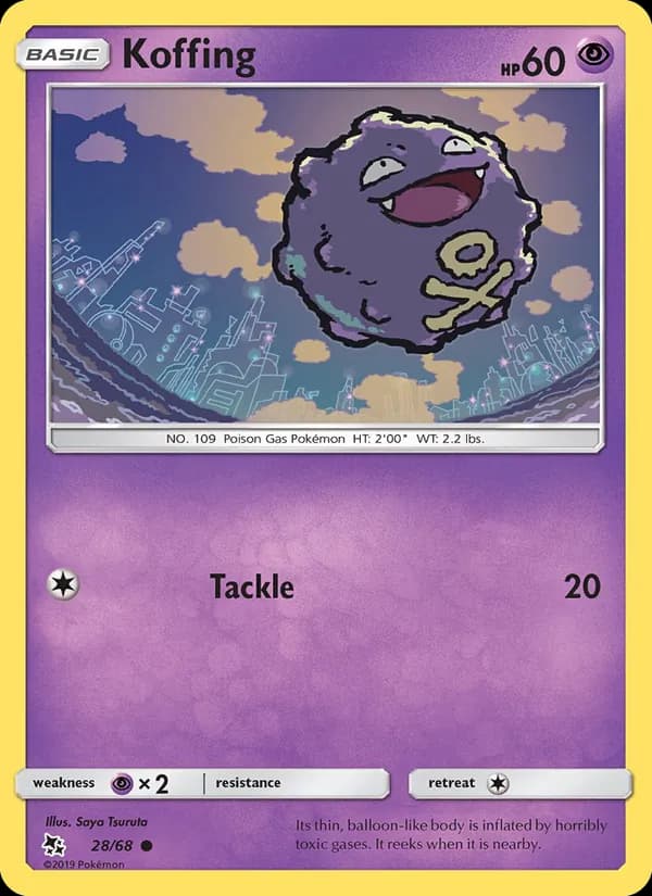 Koffing 28/68, Hidden Fates