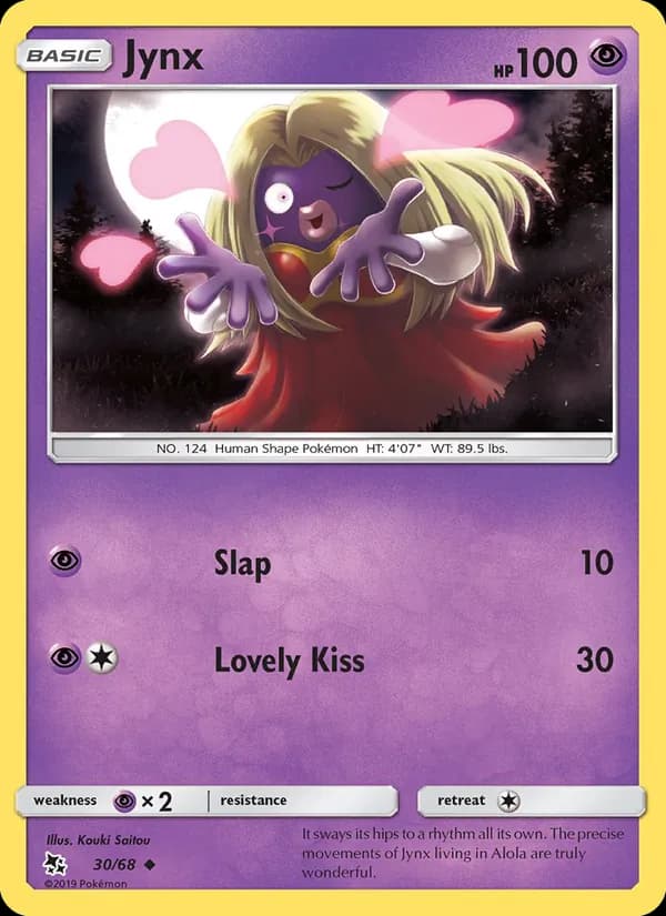 Jynx 30/68, Hidden Fates