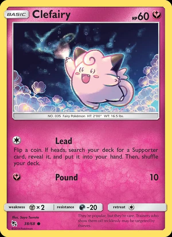 Clefairy 38/68, Hidden Fates